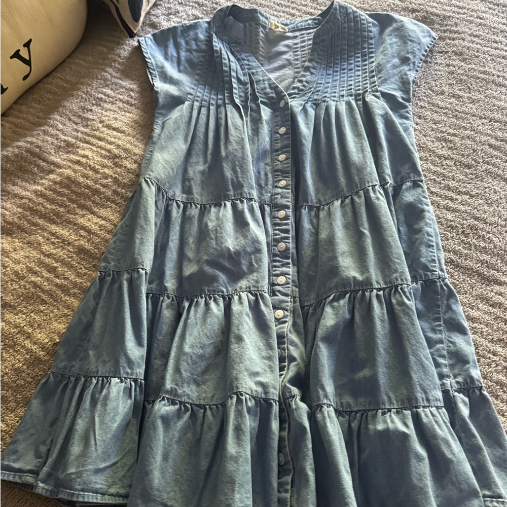 Marea Mackenzie Dress in Denim